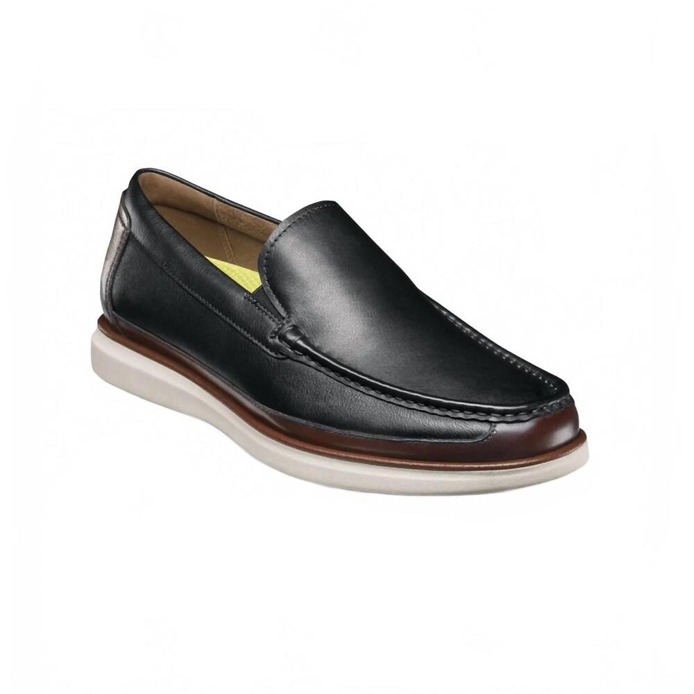 NEW FLORSHEIM men's tropics slip on in black